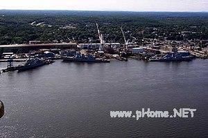 （圖為座落于緬因州肯尼貝克河畔的巴斯鋼鐵廠(chǎng)）