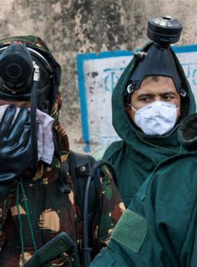 新德里6日發(fā)生煤氣泄漏事故，約200名學(xué)生現(xiàn)中毒癥狀